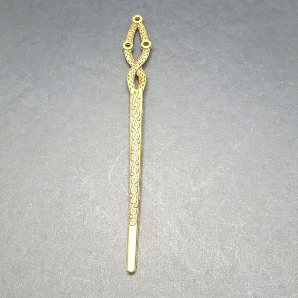 Bronze hair chopstick hair pin bun holder - Picture 1 of 3